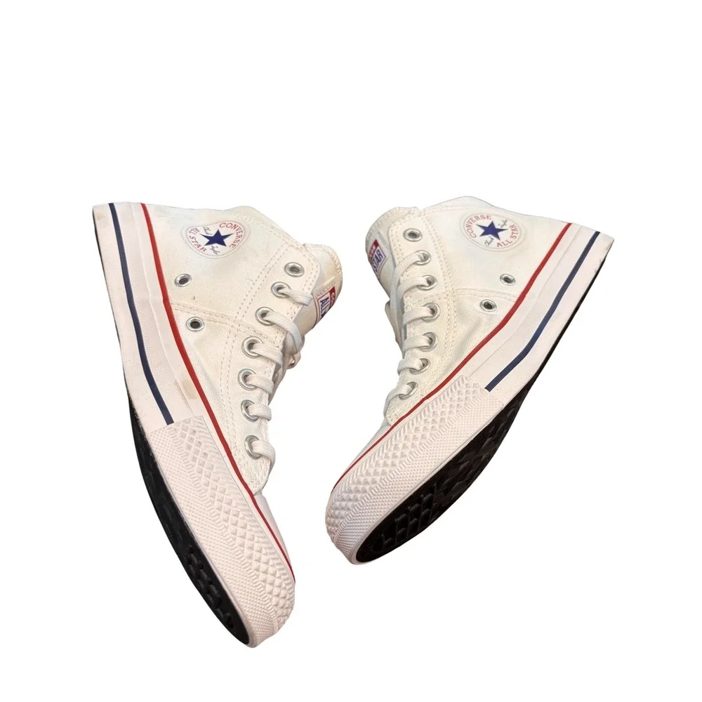 Converse Chuck Taylor All Star Madison Mid Top White‎ Canvas Sneakers 563511F 8W